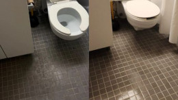 Before and After: Bathroom Cleaning Services