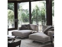 Ok so the furniture is super modern, but check out the huge windows