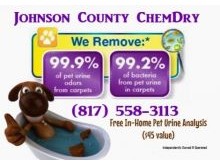 Pet Urine and Odor Removal Burleson Cleburne Joshua Grandview Granbury